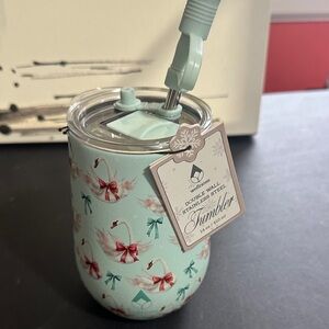 Wellness Christmas swan with bow 14 oz mug